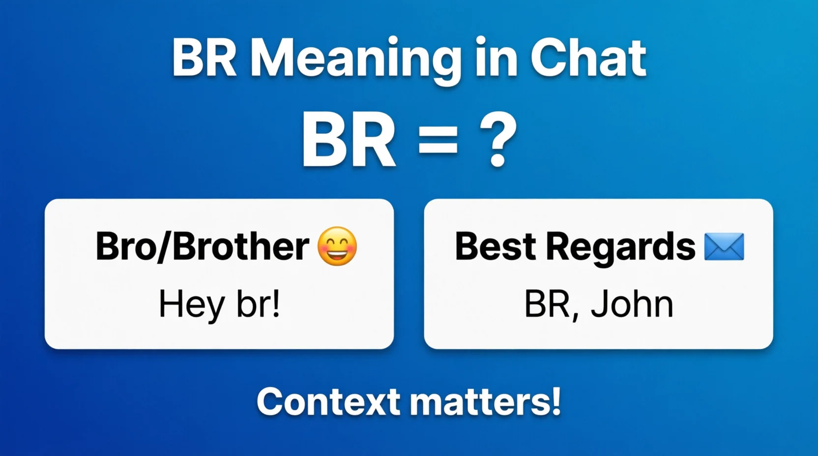 br Meaning in Chat You ve Been 2026