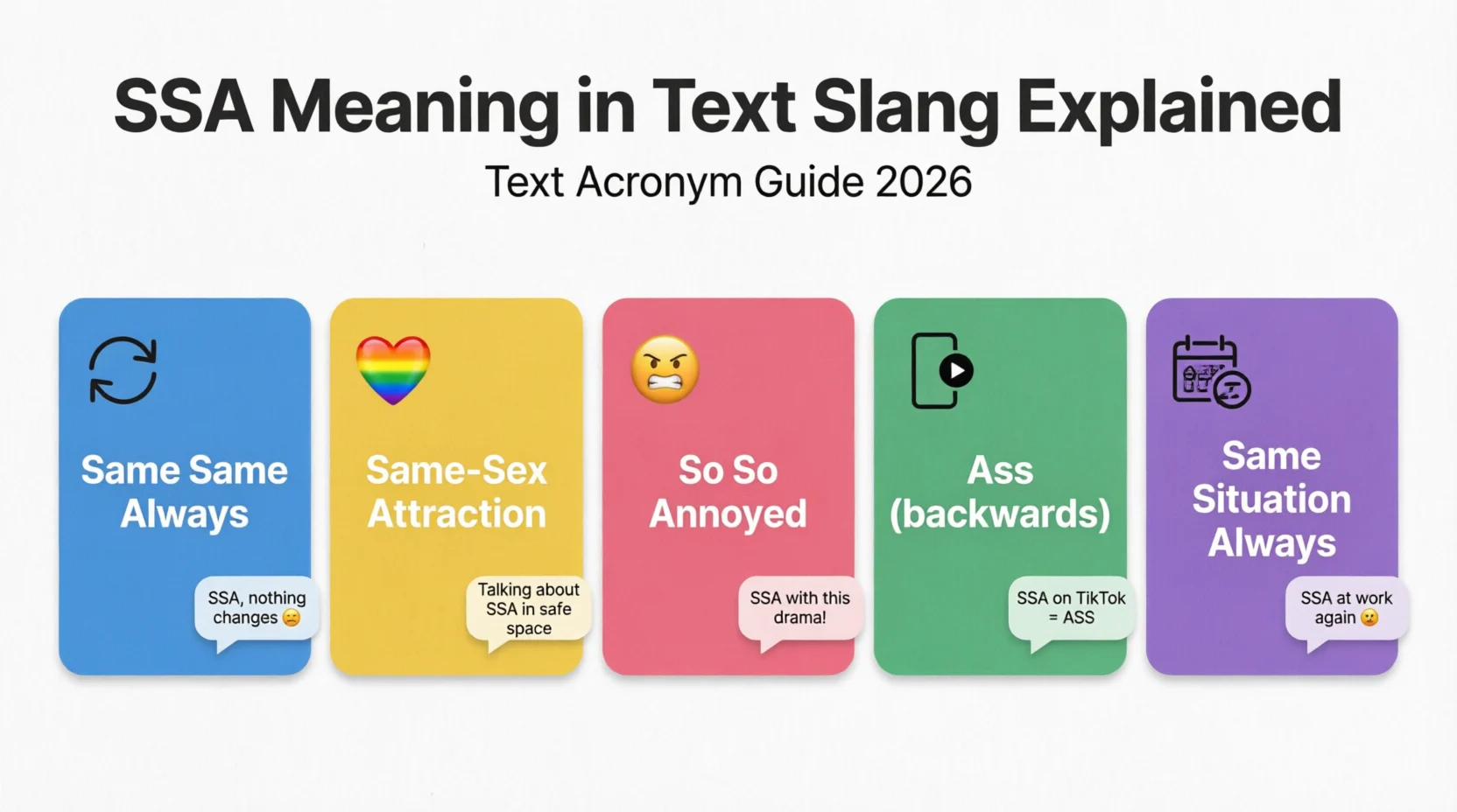 SSA Meaning Slang Mean in 2026