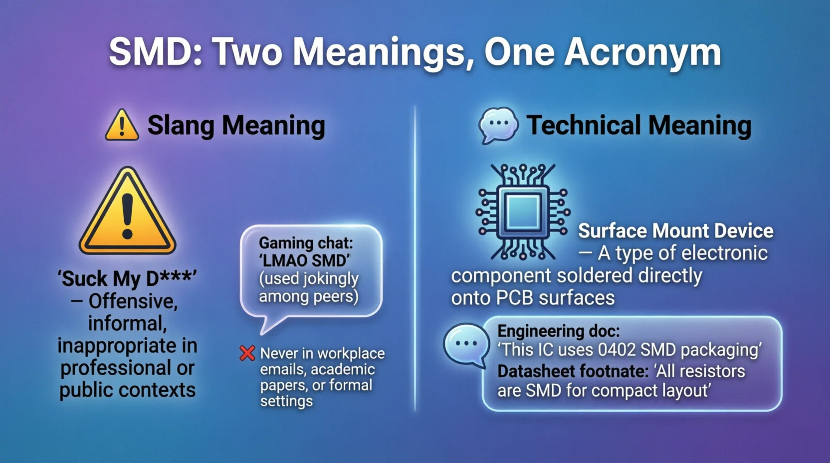 What Does SMD Meaning in Text Real Meaning Examples 2026