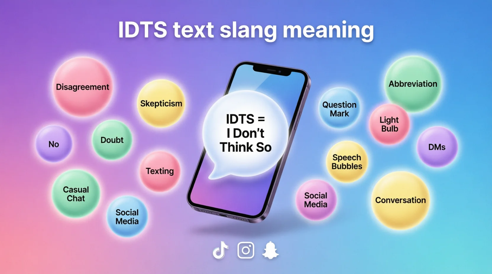 IDTS Meaning in Text Real 2026