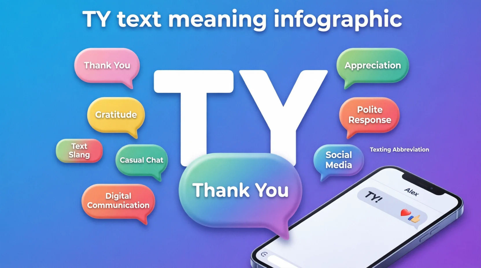 TY Mean in Text Real Meaning 2026