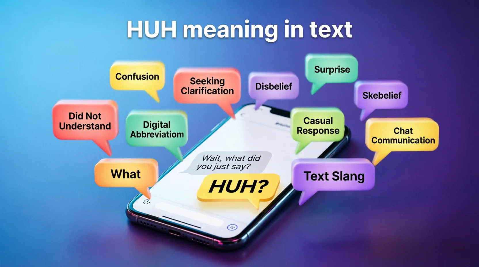 Huh Meaning in Text Real Meaning 2026
