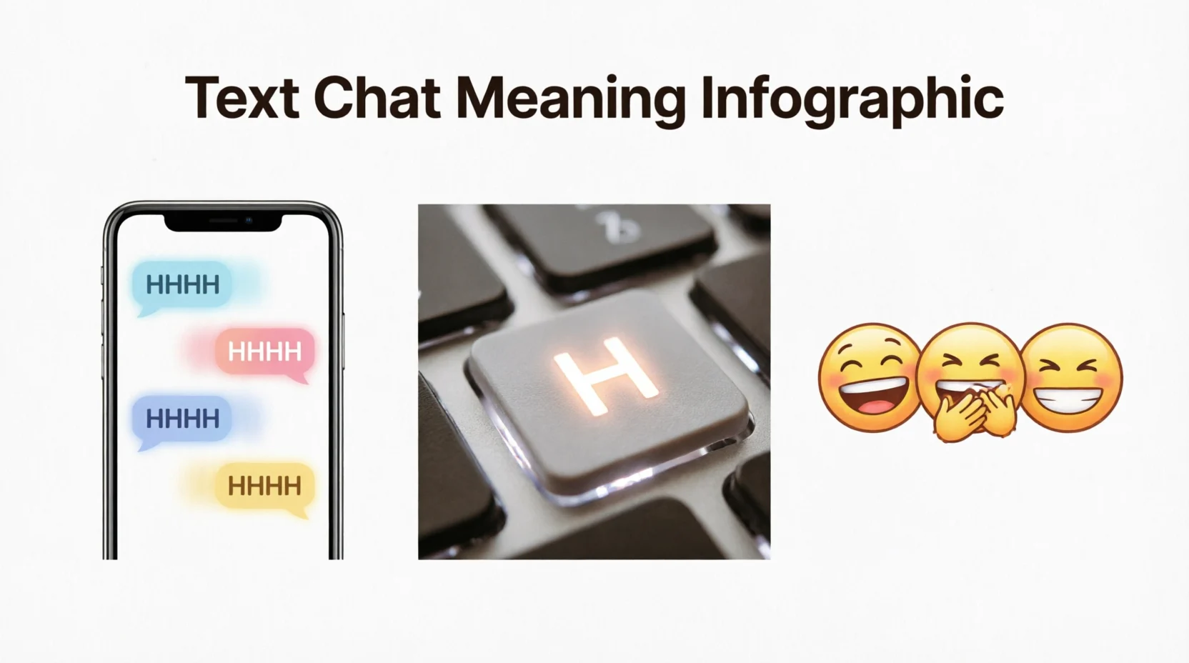 hhhh Meaning in Text Real 2026