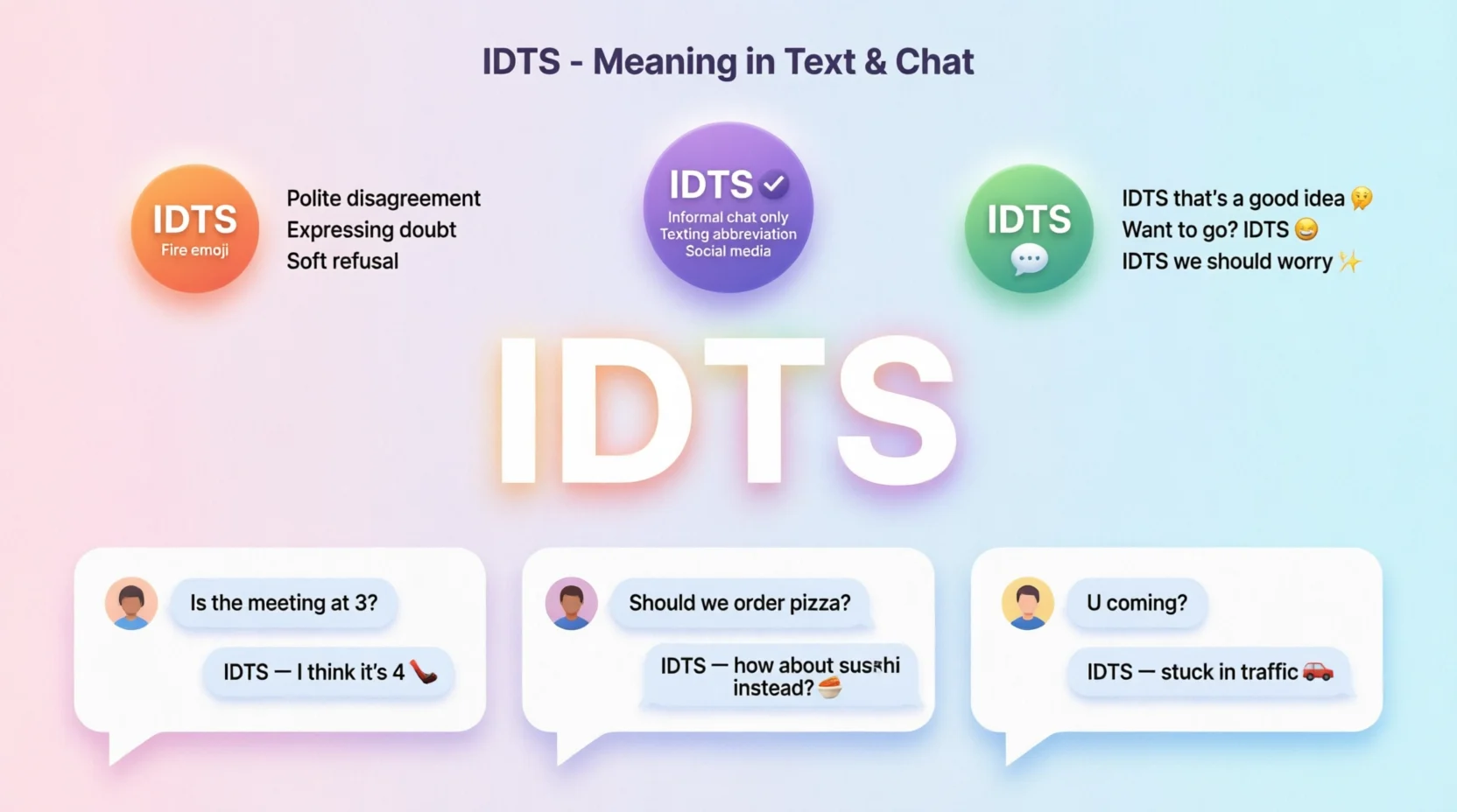 IDTS Meaning in Text Real 2026