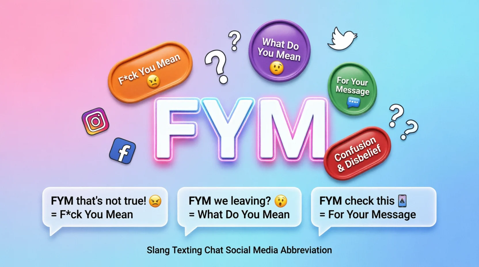 fym Meaning in Text Real 2026