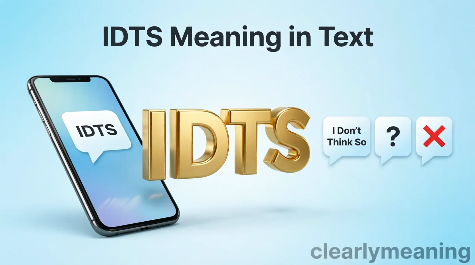 IDTS Meaning in Text Real Meaning 2026
