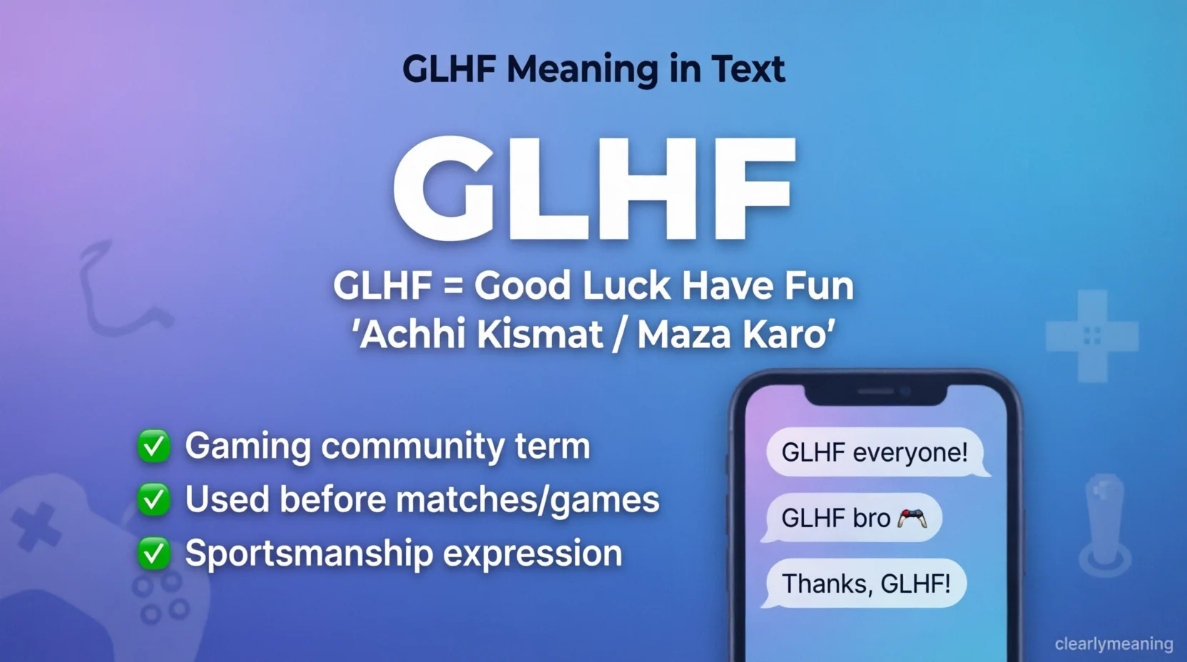 GLHF Meaning in Text Mean 2026