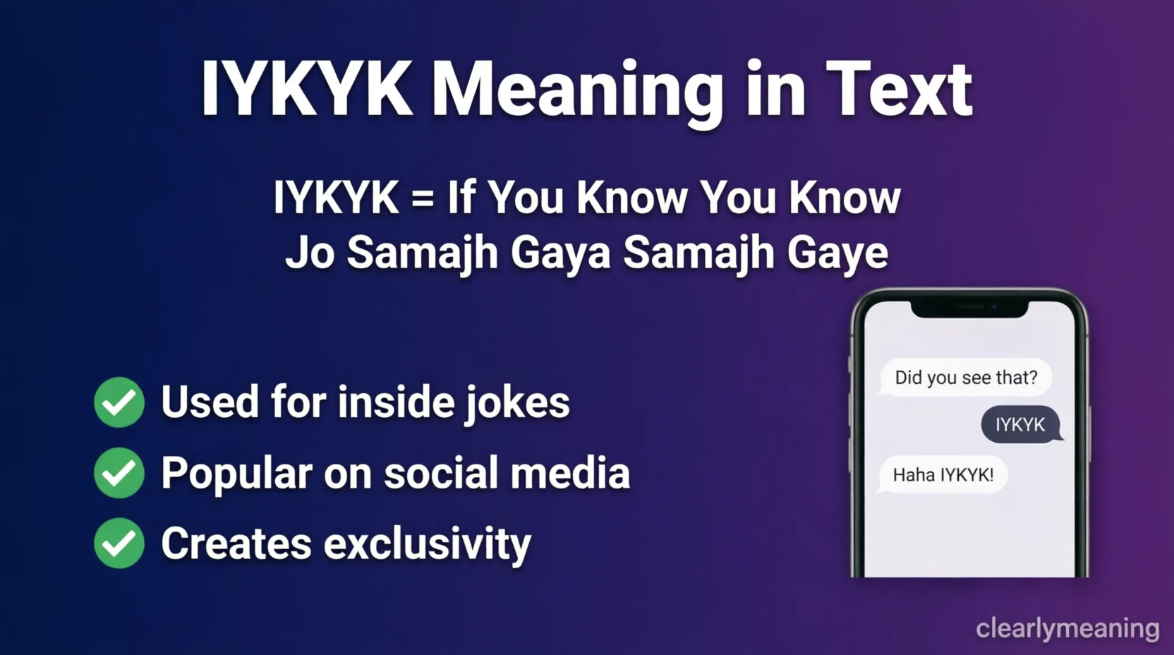 IYKYK Means The Secret Slang 2026