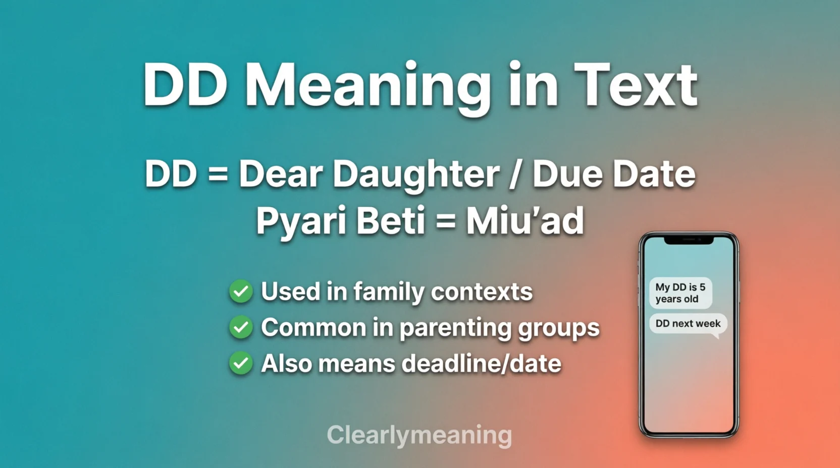 DD Mean in Text The Real 2026