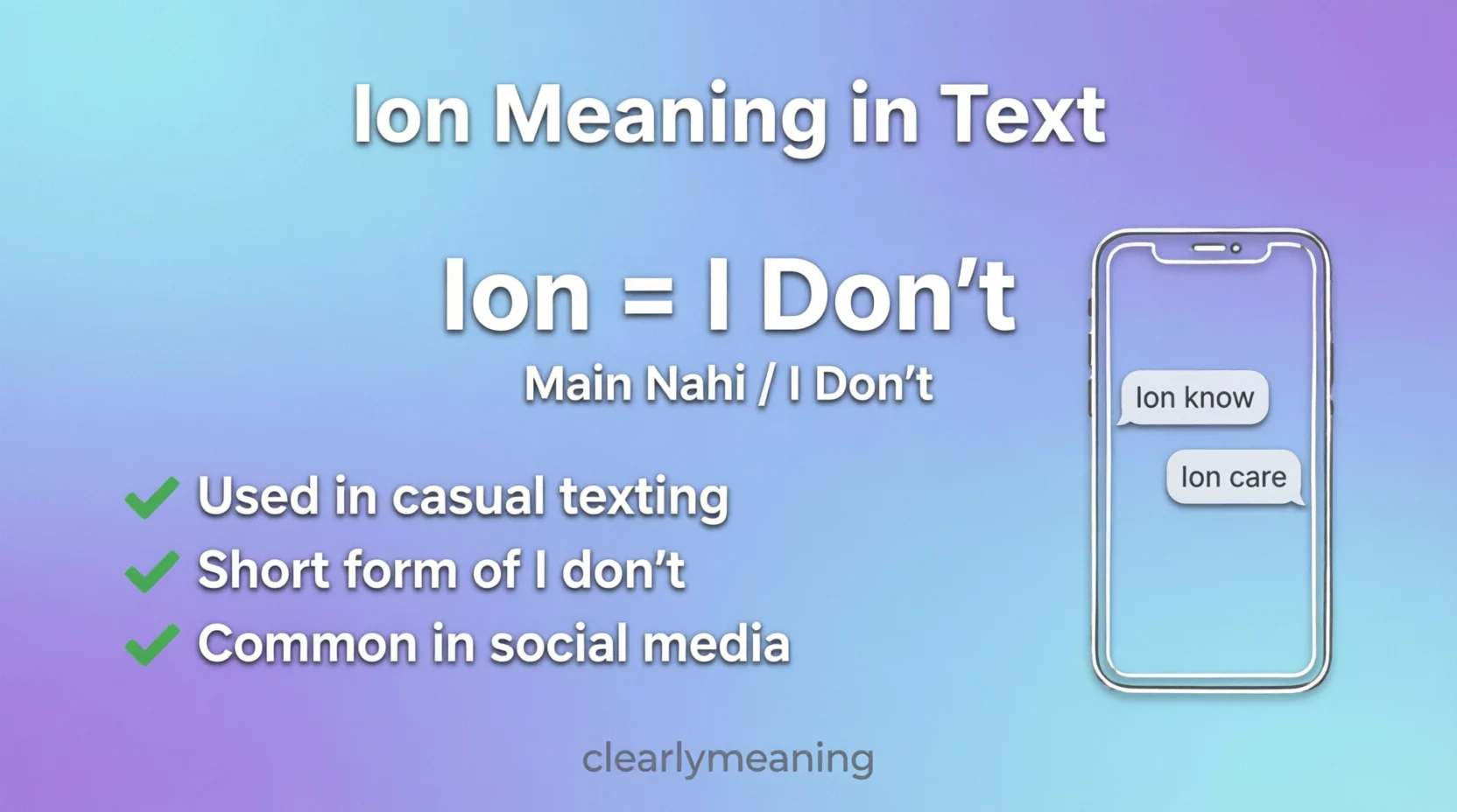 Ion Mean in Text Real Meaning 2026