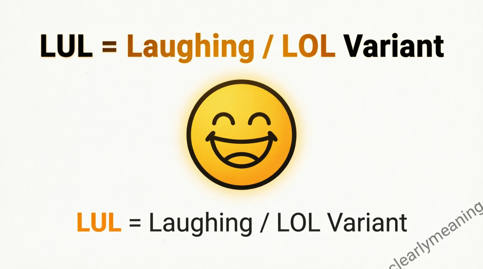 lul meaning in text Mean in Text Real 2026