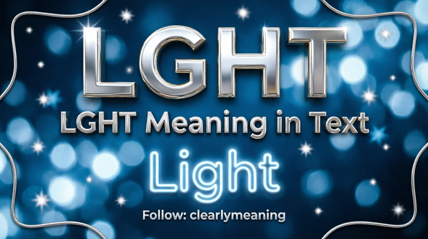 LGHT Meaning in Text Mean 2026