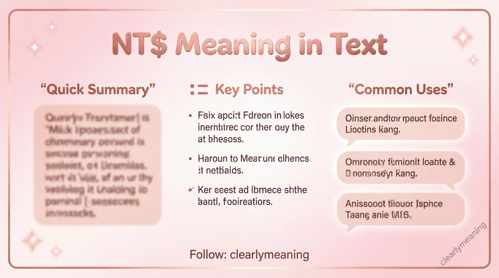NT$ Meaning in Text Real Meaning 2026